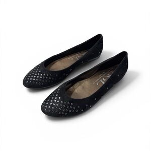 AGL Black Studded Flats